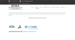 Desktop Screenshot of bethesda-dds.com