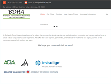 Tablet Screenshot of bethesda-dds.com